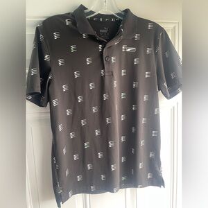 Puma boys Black Printed Shirt size M (11-12)Y